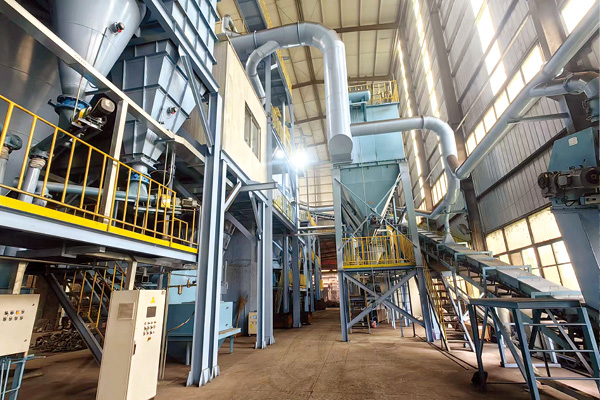 薩偉利全自動砂處理係統